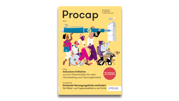 Cover des Procap Magazin 2023, 2