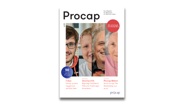 Cover des Procap Magazins 4-2020
