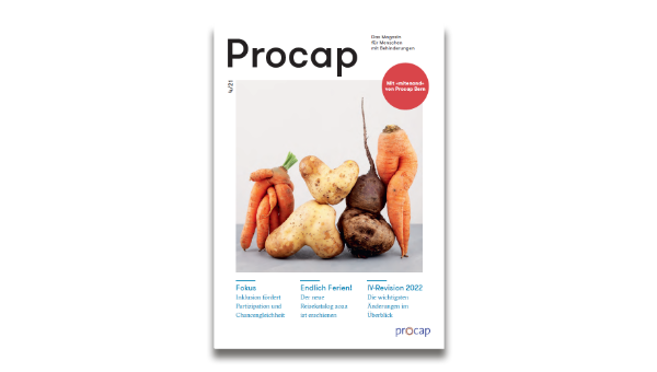 Cover des Procap Magazin 2021, 4