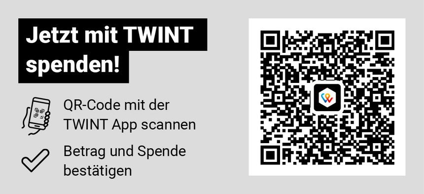 QR-Code für Spende via TWINT