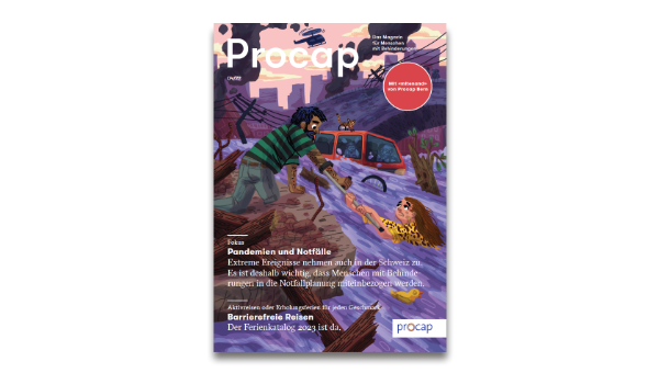 Cover des Procap Magazin 2022, 4