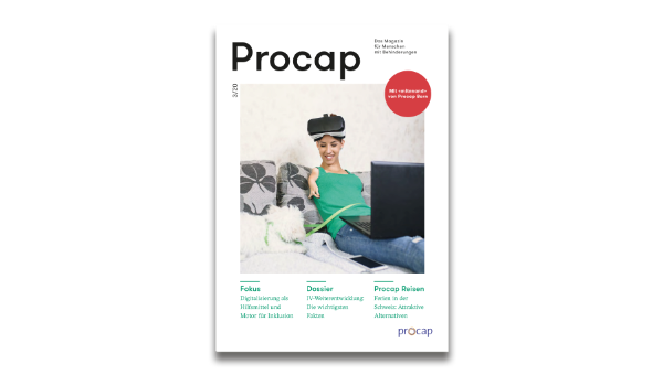 Cover des Procap Magazin 2020, 3