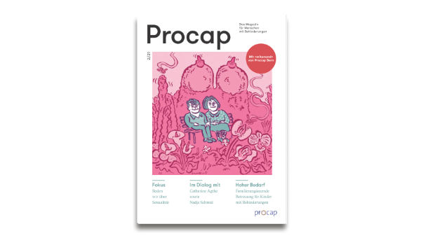 Cover des Procap Magazin 2021, 2