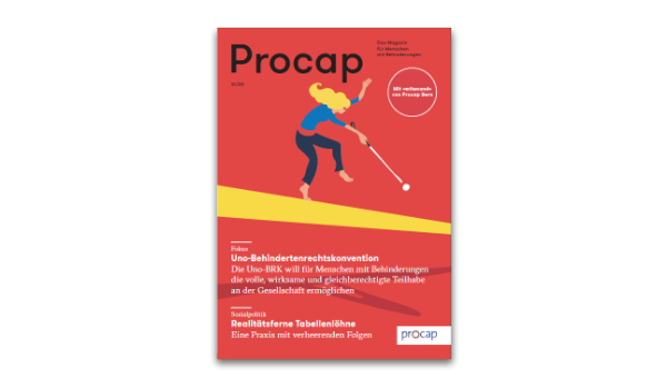 Cover des Procap Magazin 2022, 1