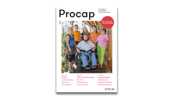 Cover des Procap Magazin 2021, 3