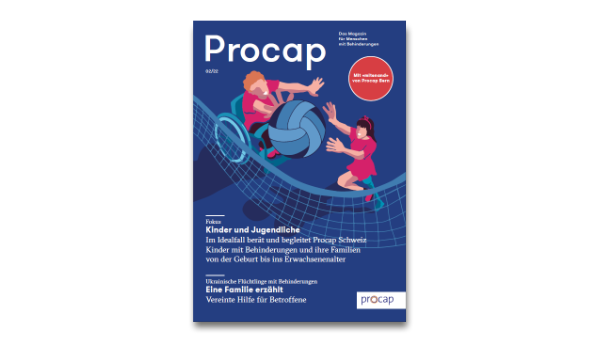 Cover des Procap Magazin 2022, 2