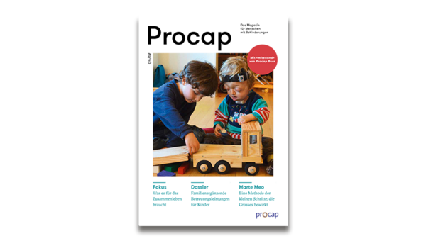 Titelseite des Procap Magazin Nr. 4 im Jahr 2019