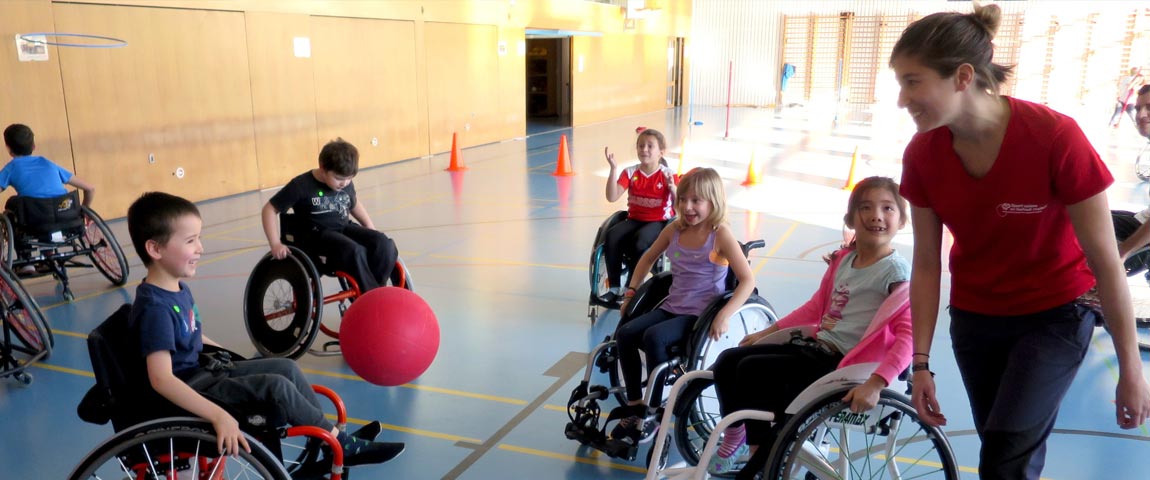 Kinderbewegungsprogramm "OpenSunday" sucht auskunftsbereite Personen mit Handicap