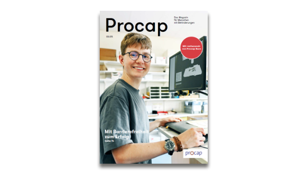 Titelbild Procap-Magazin 2025 / 03